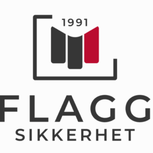 Flagg sikkerhet logo